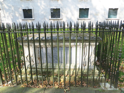 ウィリアム・カスロン親子の墓
