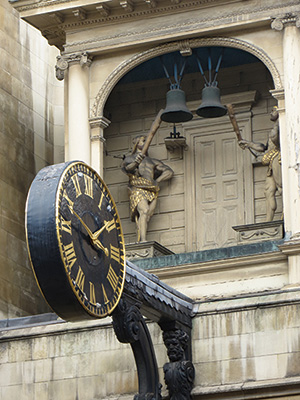 聖ダンスタン西教会の時計