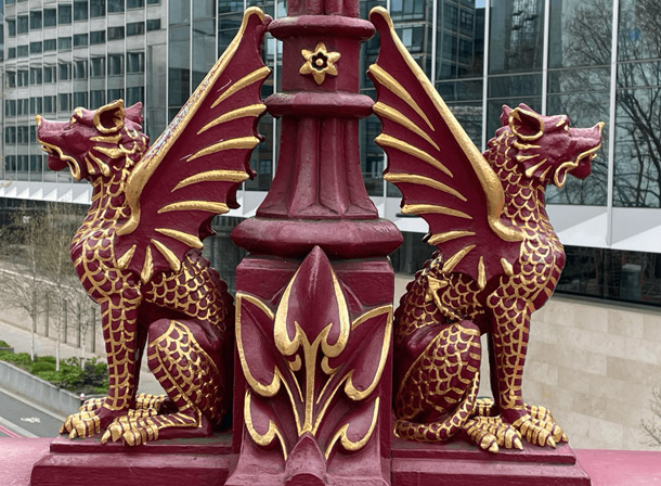 ホルボーン陸橋のドラゴン