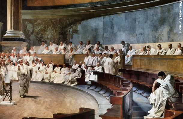 古代ローマの元老院（統治機関）