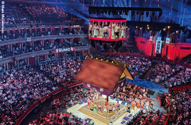 大相撲ロンドン場所にて