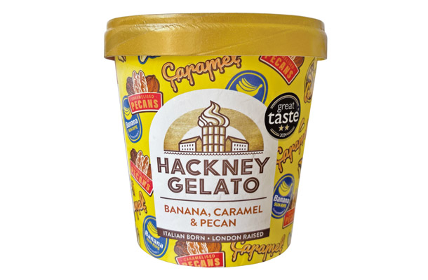Hackney Gelato / Banana, Caramel & Pecan