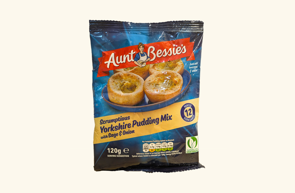 Aunt Bessie's Sage & Onion Yorkshire Pudding Mix