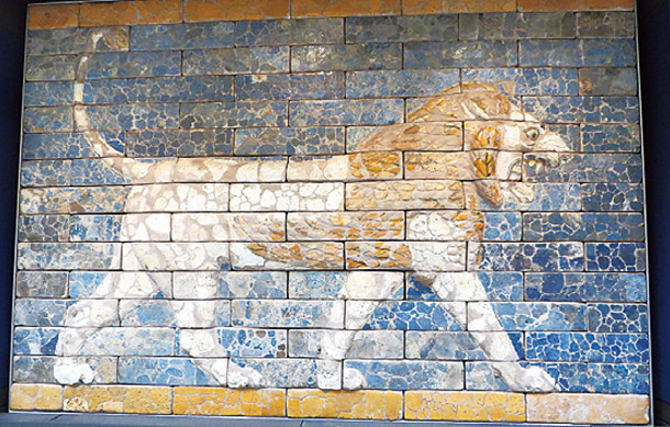 イシュタル門のライオン・モザイク