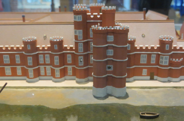 旧グリニッジ宮殿の模型