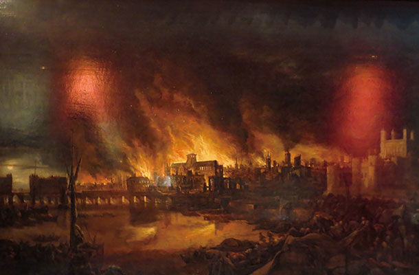 1666年のロンドン大火