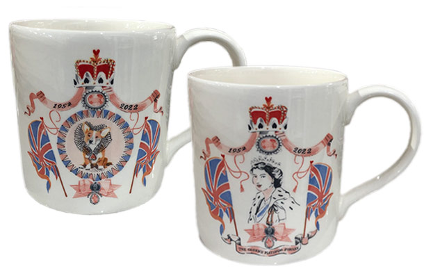 Jubilee Queen & Jubilee Corgi Mug