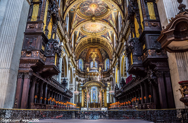 聖ポール大聖堂の内部