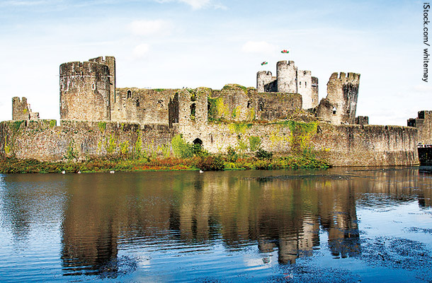 ケルフィリー城（Caerphilly Castle）
